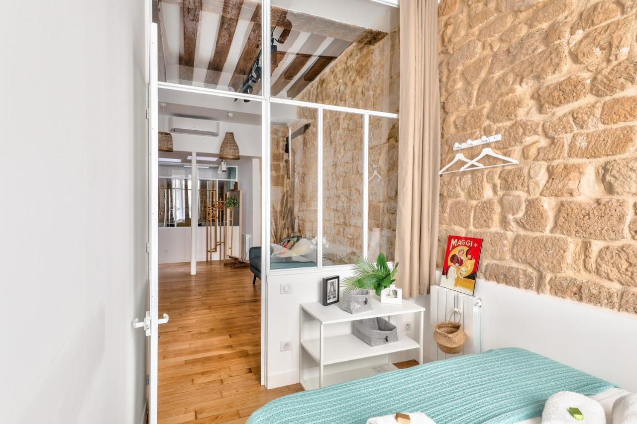 New Stunning 4 Bdrs Apt, With Ac - Le Marais Paris Extérieur photo